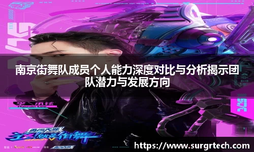 南京街舞队成员个人能力深度对比与分析揭示团队潜力与发展方向